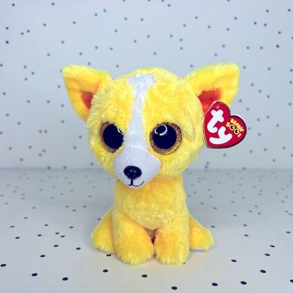 💛 Beanie Boo 💛 Dandelion the Chihuahua rare